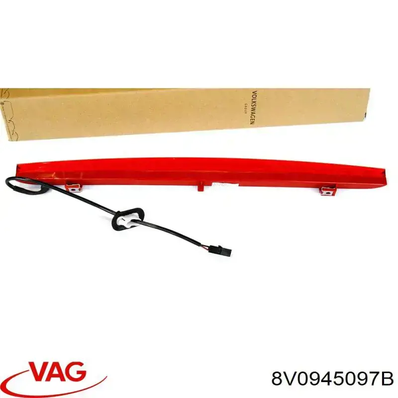Sinal de parada traseiro adicional Audi A1 Sportback GBA