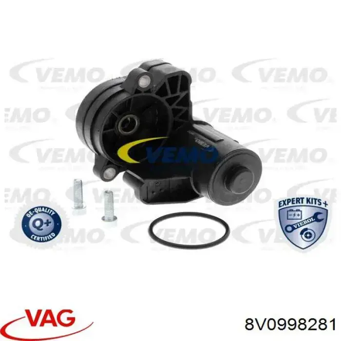 8V0998281 VAG Motor de acionamento do freio de suporte traseiro