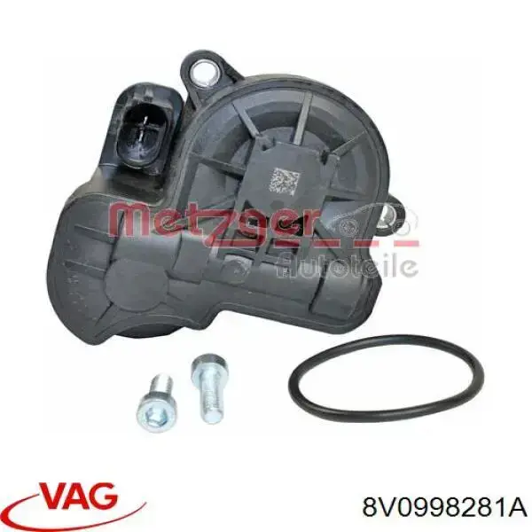 8V0998281A VAG Motor de acionamento do freio de suporte traseiro