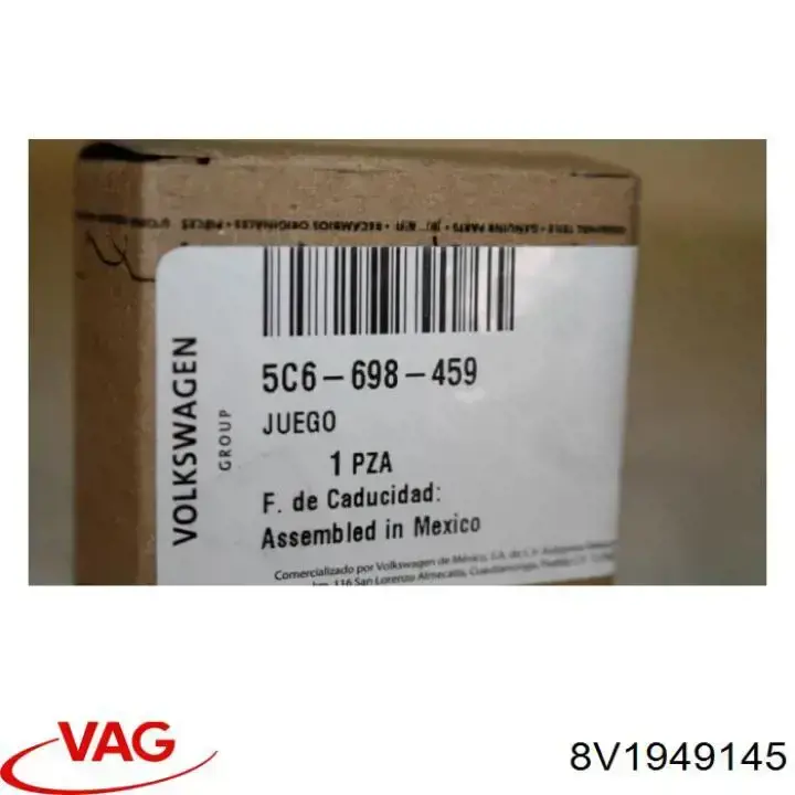 Espelho de retrovisão esquerdo VAG 8V1949145 preço, a partir de 39,72 USD