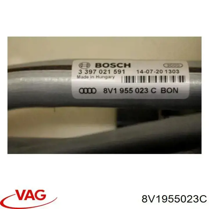 Trapézio de limpador pára-brisas VAG 8V1955023C preço, a partir de 53,22 USD