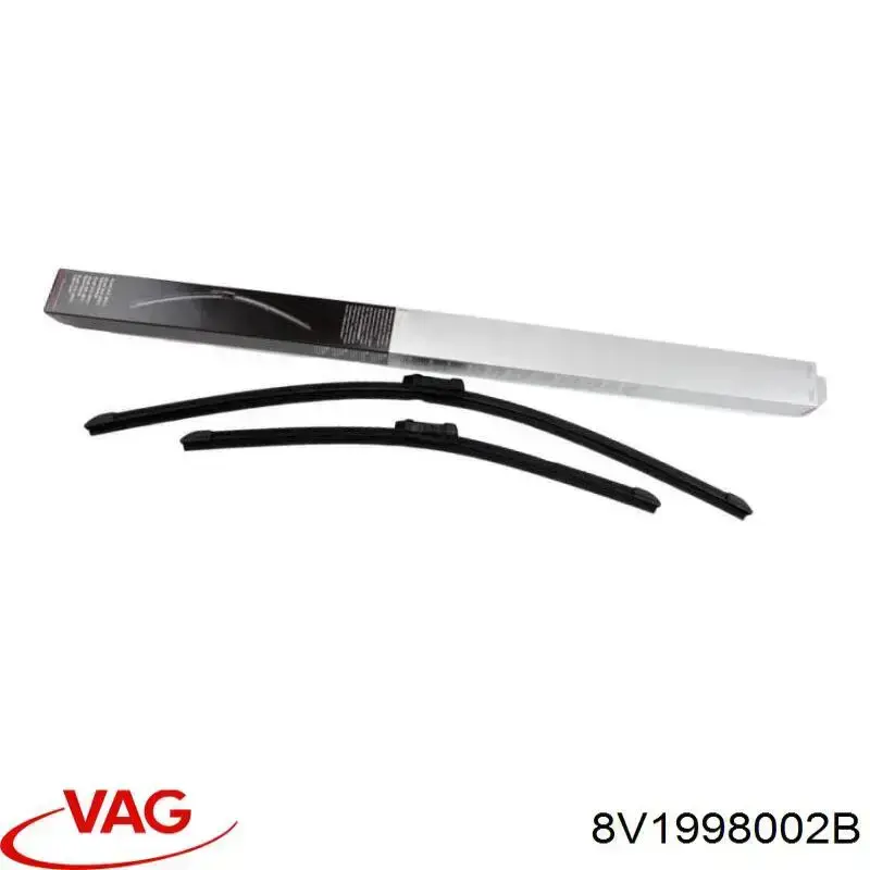 Limpa-pára-brisas do pára-brisas, kit de 2 un. VAG 8V1998002B preço, a partir de 21,18 USD