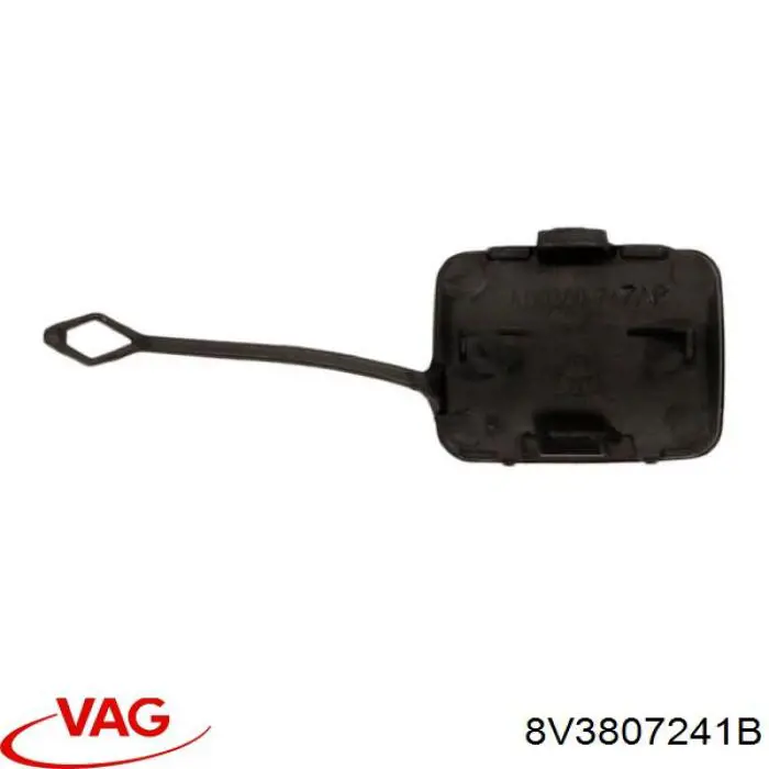 Tampão traseiro do pára-choque do gancho de reboque VAG 8V3807241B preço, a partir de 9,70 USD
