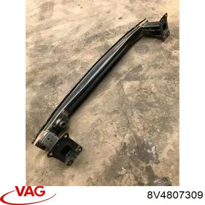8V4807309 VAG Reforçador do pára-choque traseiro