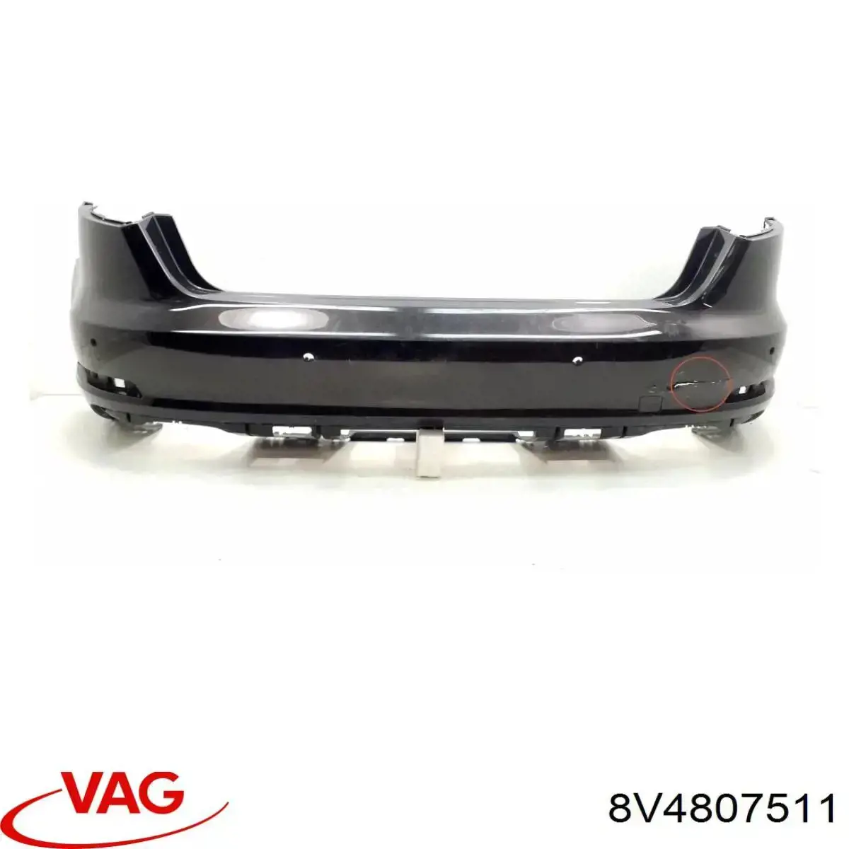 Compre 8V4807511 VAG Pára-choque traseiro