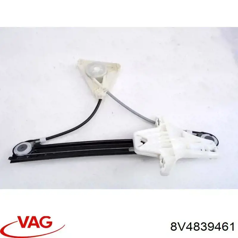 Mecanismo de acionamento de vidro da porta traseira esquerda VAG 8V4839461 preço, a partir de 73,02 USD