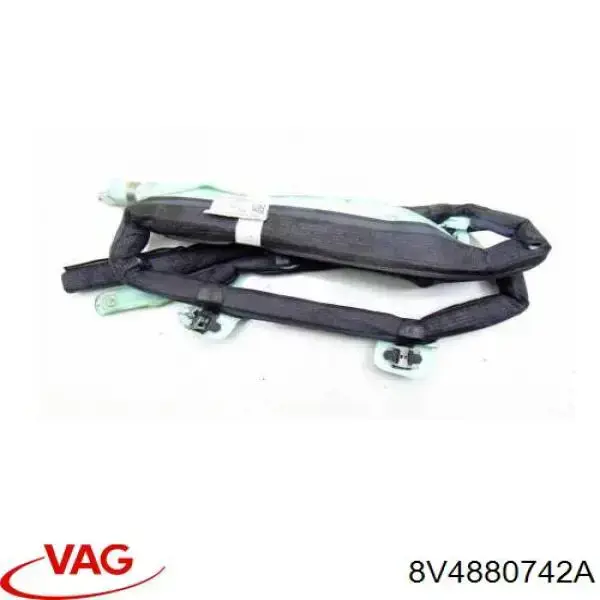 8V4880742A VAG Cinto de segurança (AIRBAG) de estore lateral direito