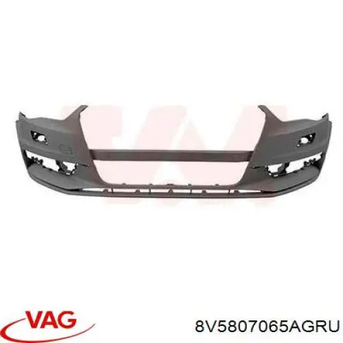 8V5807065AGRU VAG Pára-choque dianteiro