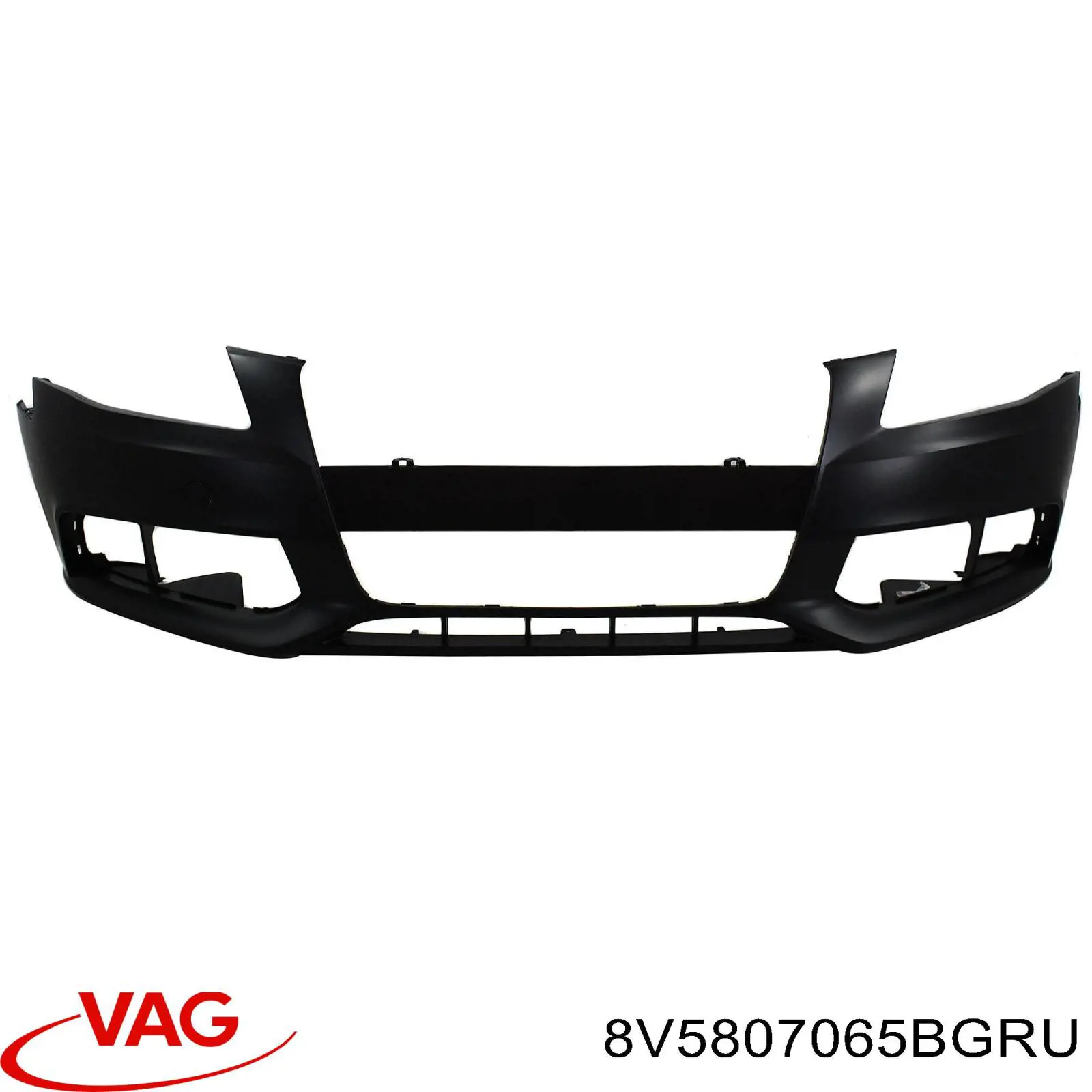 8V5807065BGRU VAG Pára-choque dianteiro
