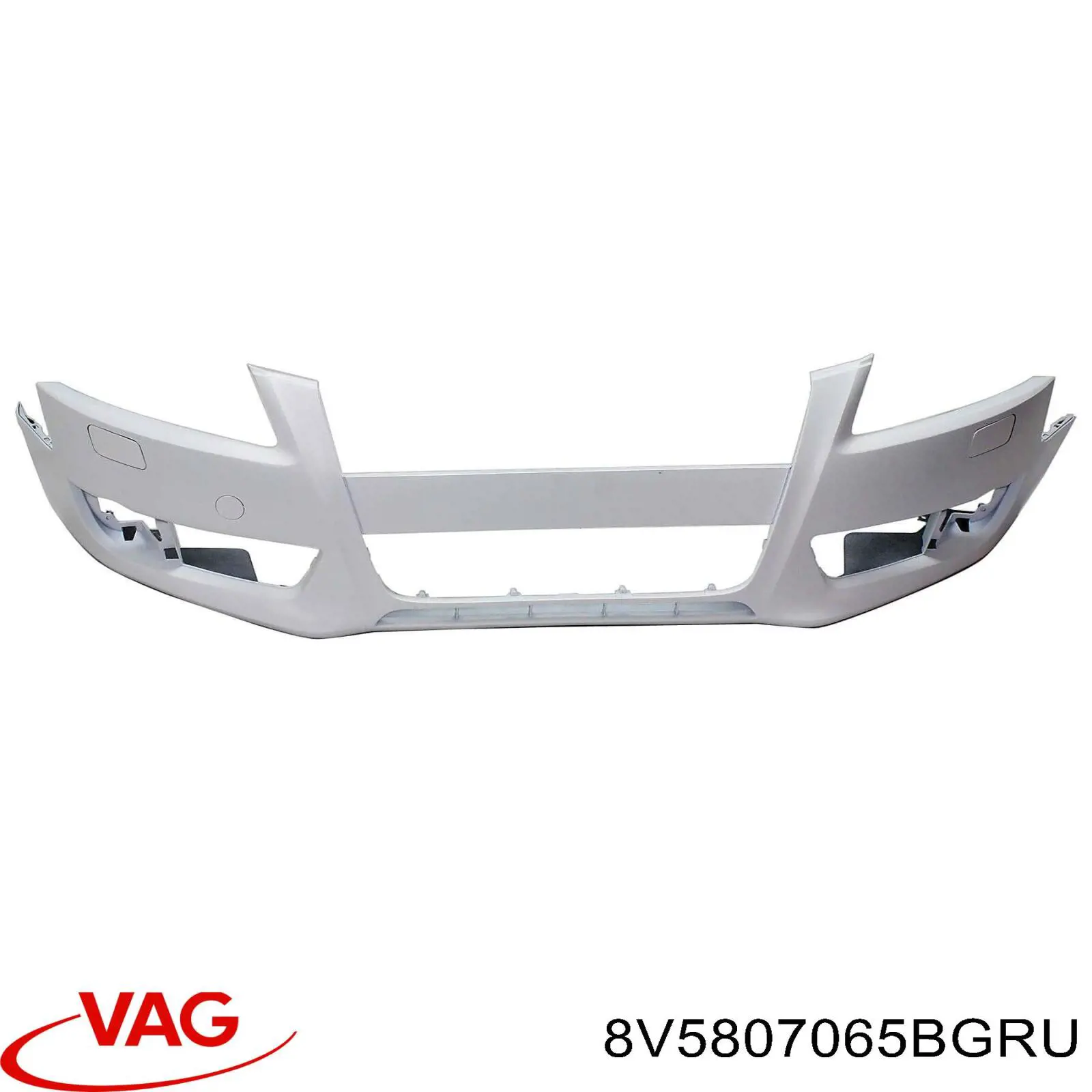 Pára-choque dianteiro VAG 8V5807065BGRU preço, a partir de 196,47 USD