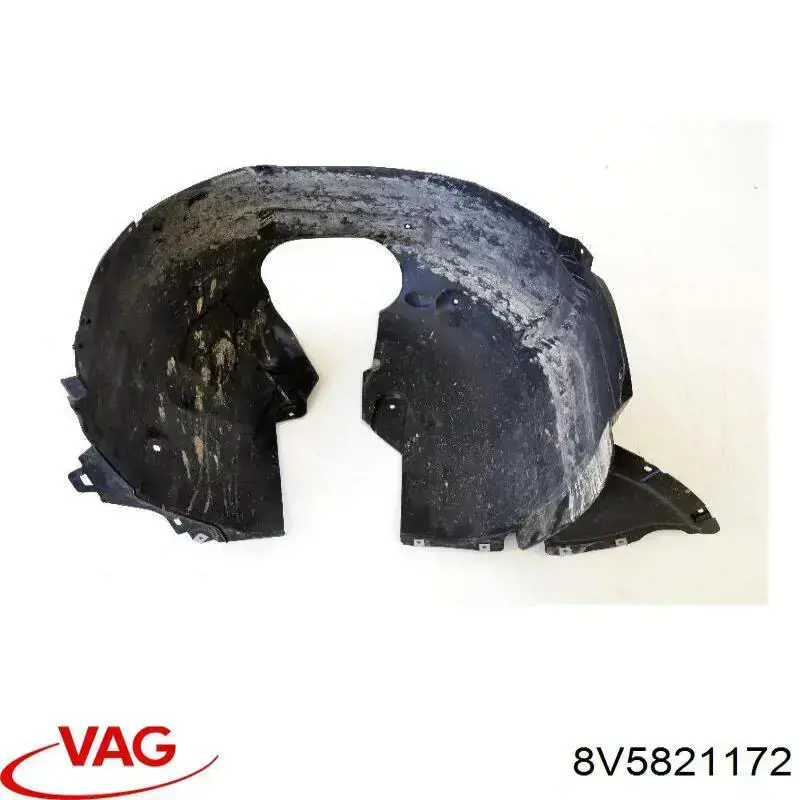 Guarda-barras direito do pára-lama dianteiro VAG 8V5821172 preço, a partir de 49,72 USD