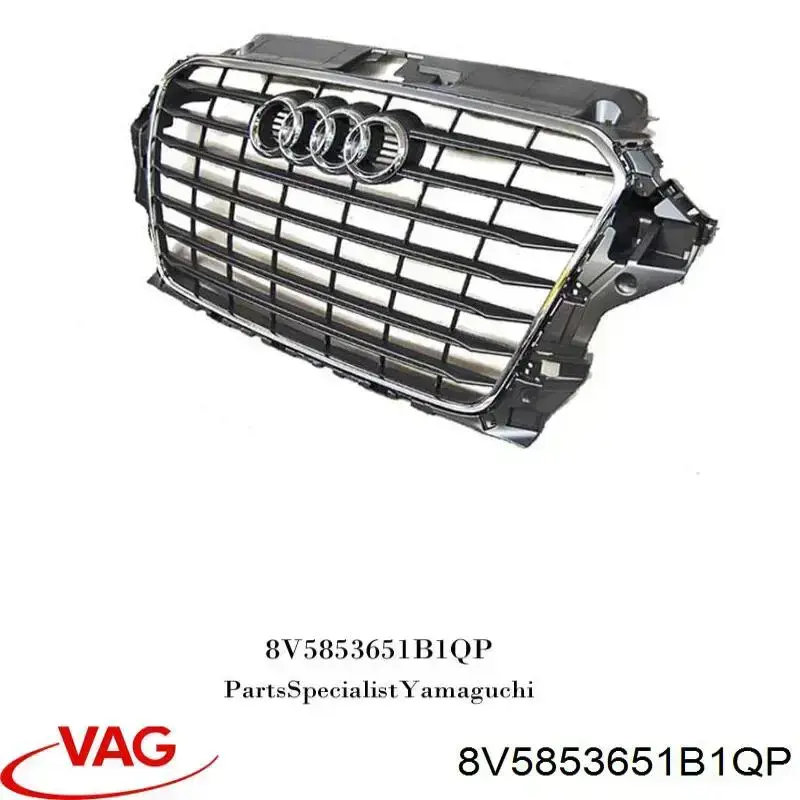 Grelha do radiador VAG 8V5853651B1QP preço, a partir de 266,02 USD