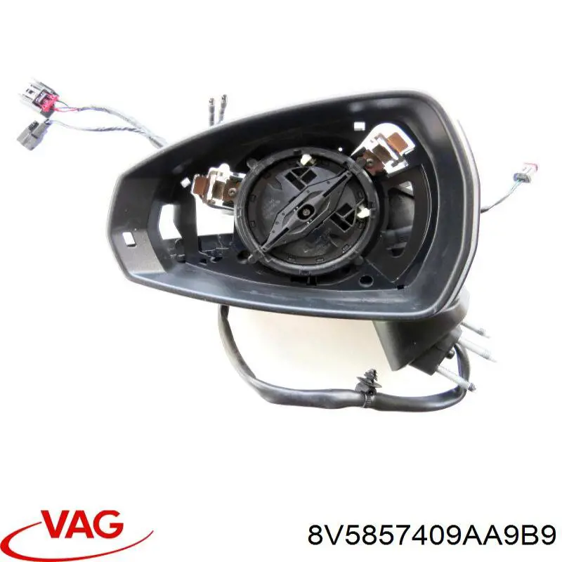 8V5857409AA VAG Espelho de retrovisão esquerdo