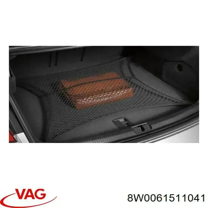 Compre 8W0061511041 VAG Tapete traseiro, kit de 2 un.