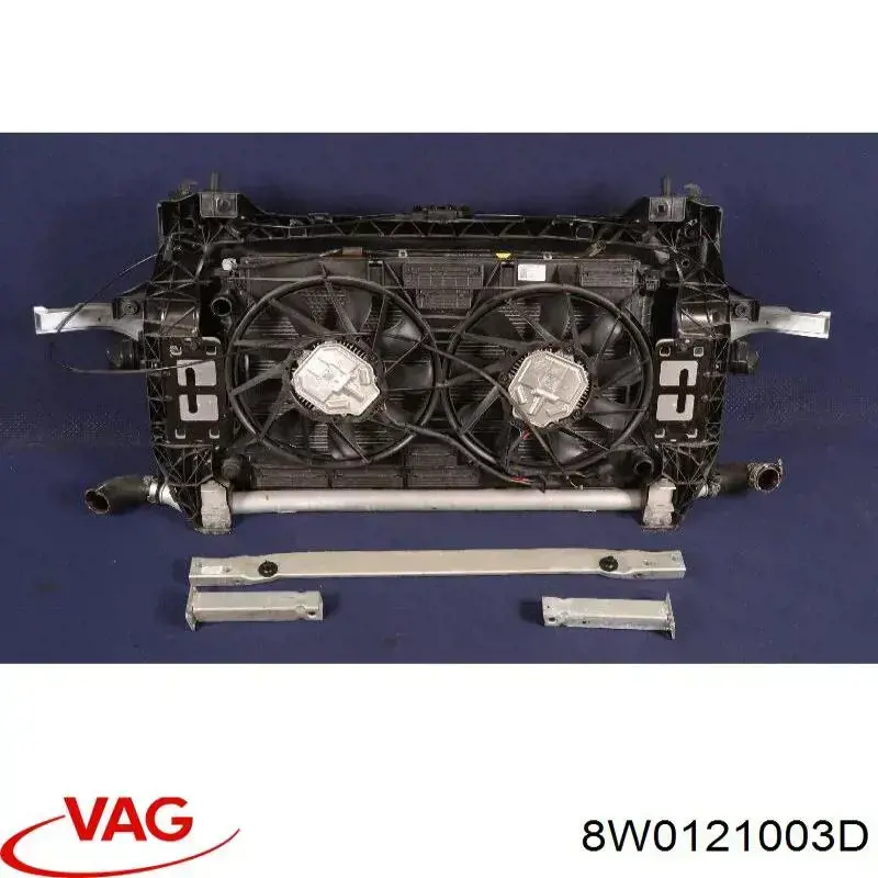 Difusor do radiador de esfriamento VAG 8W0121003D preço, a partir de 268,25 USD