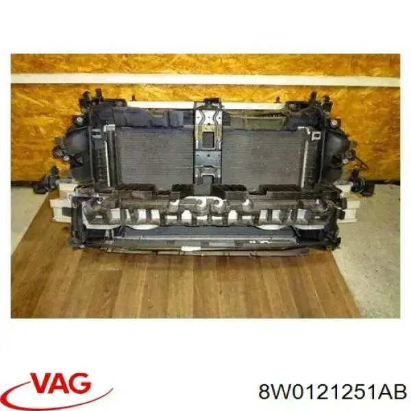 8W0121251AB VAG Radiador de esfriamento de motor