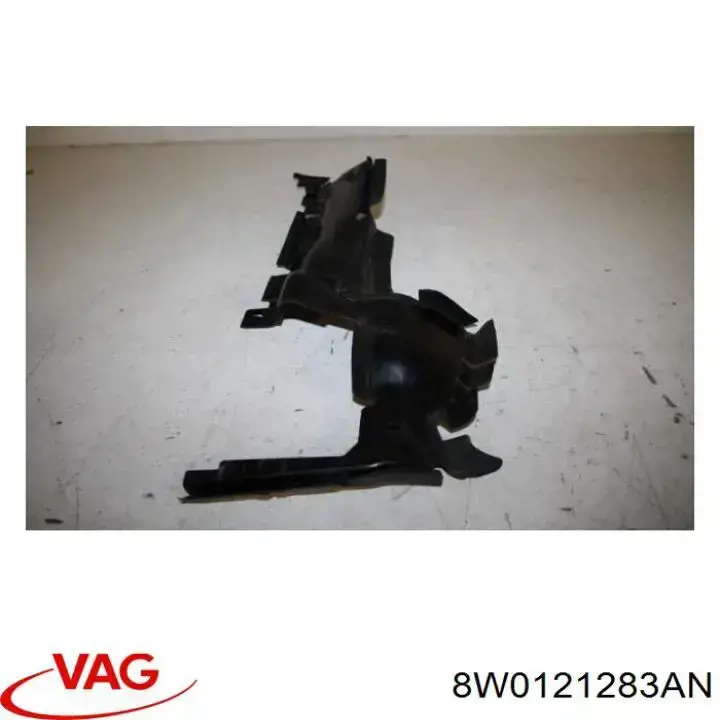 Conduto de ar (defletor) esquerdo do radiador VAG 8W0121283AN preço, a partir de 25,59 USD