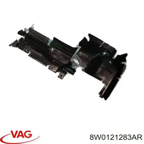 Conduto de ar (defletor) esquerdo do radiador VAG 8W0121283AR preço, a partir de 25,59 USD