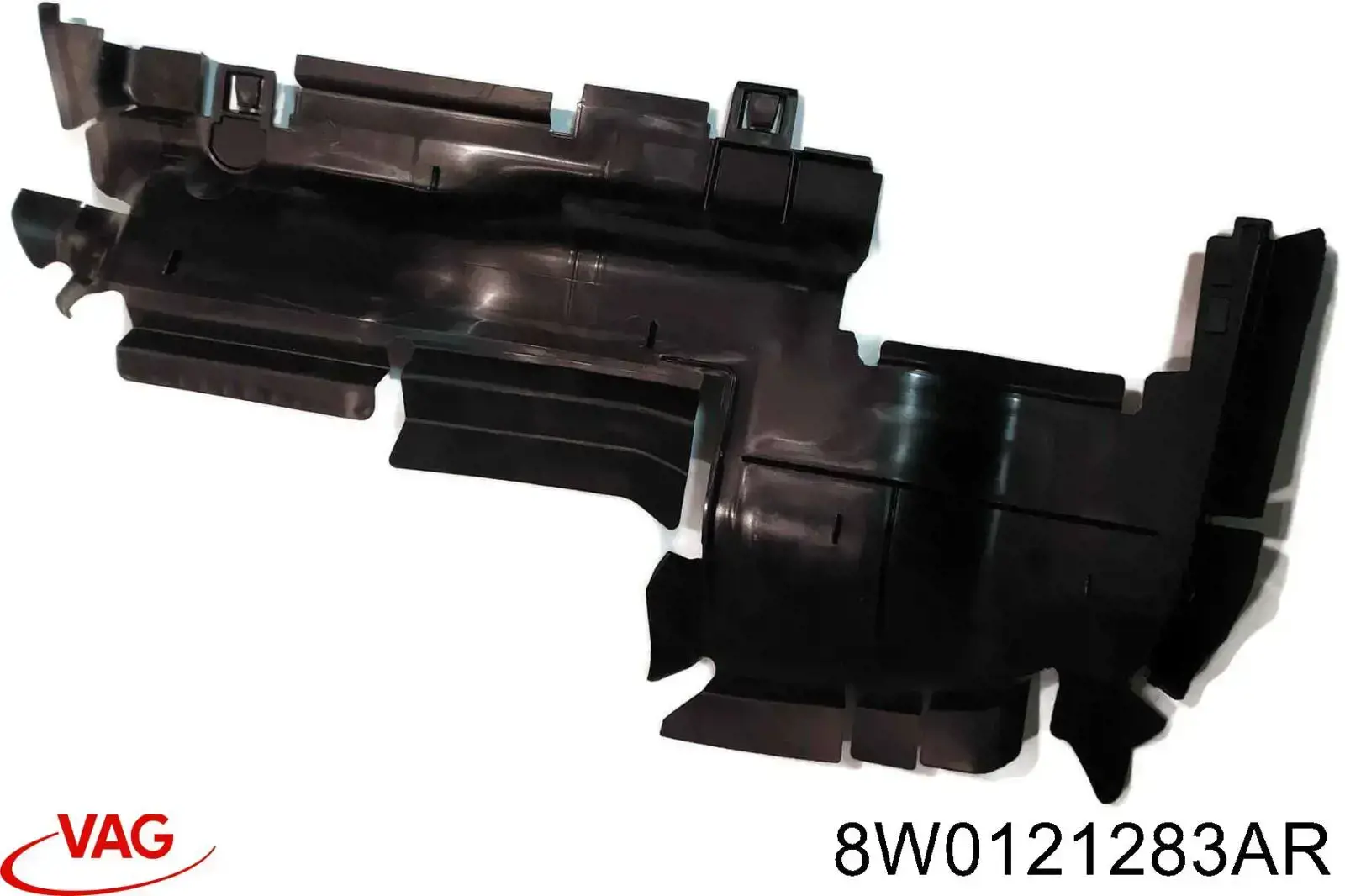 Conduto de ar (defletor) esquerdo do radiador VAG 8W0121283AL preço, a partir de 17,91 USD