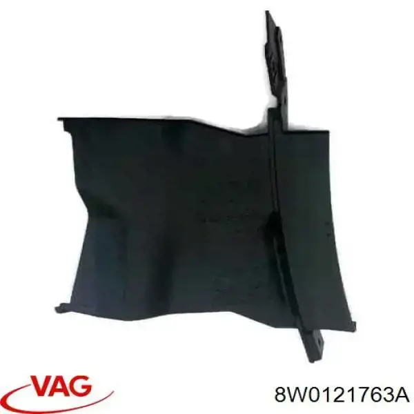 8W0121763A VAG Grelha interna direita do pára-choque dianteiro