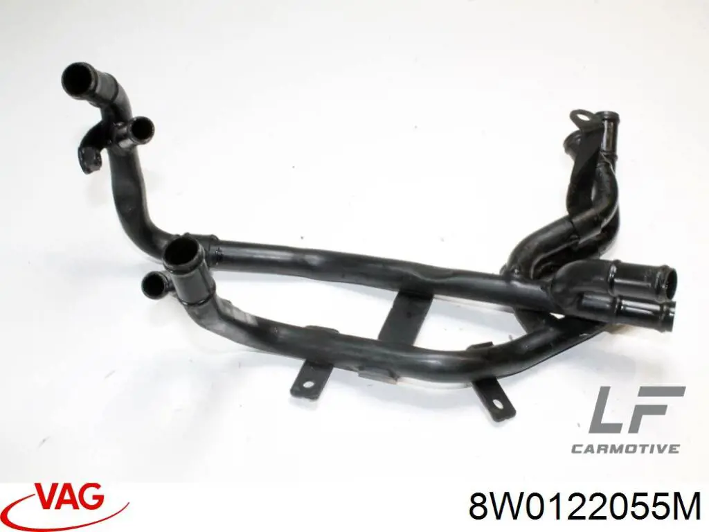 8W0122055M VAG Mangueira (cano derivado) inferior do radiador de esfriamento