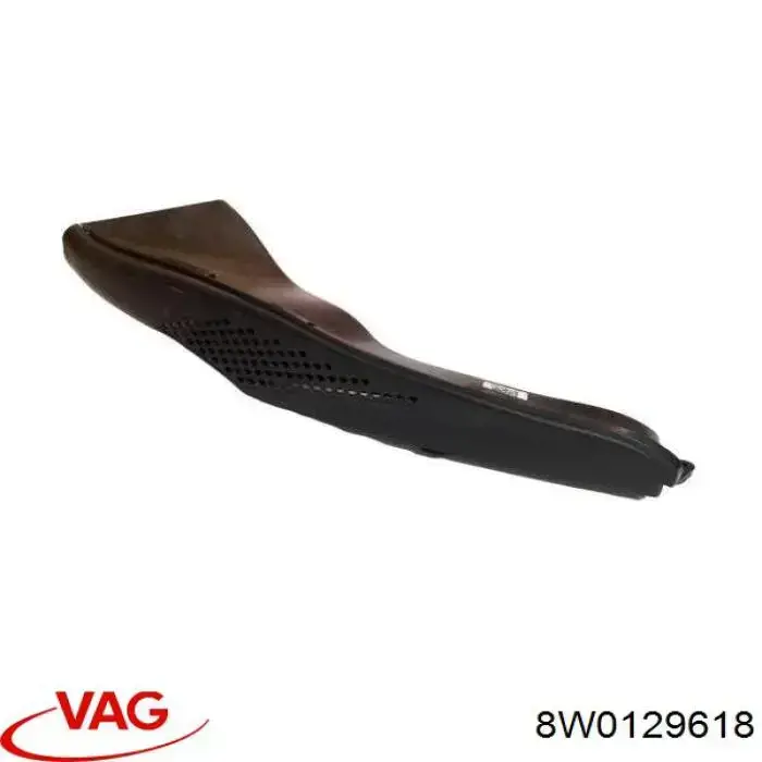 8W0129618 VAG Cano derivado de ar, entrada de filtro de ar