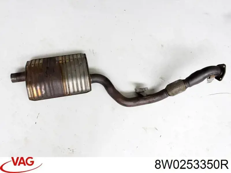 Silenciador, parte dianteira VAG 8W0253350R preço, a partir de 656,18 USD