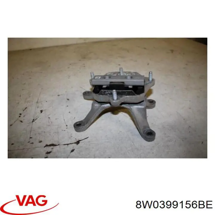 8W0399156BE VAG Coxim de transmissão (suporte da caixa de mudança)