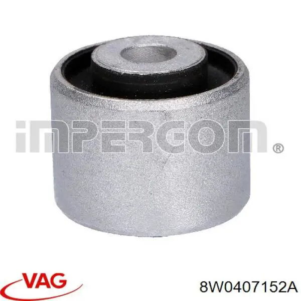 8W0407152A VAG Braço oscilante inferior direito de suspensão dianteira