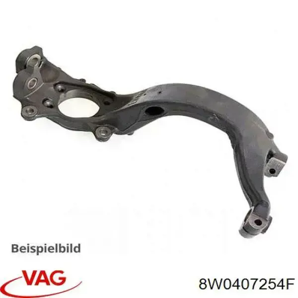 Pino moente (extremidade do eixo) dianteiro direito VAG 8W0407254F preço, a partir de 253,25 USD