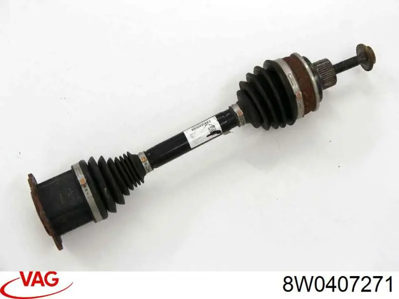 Semieixo (acionador) dianteiro VAG 8W0407271 preço, a partir de 108,68 USD