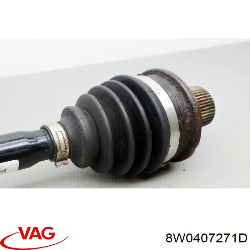 Semieixo (acionador) dianteiro VAG 8W0407271D preço, a partir de 131,33 USD