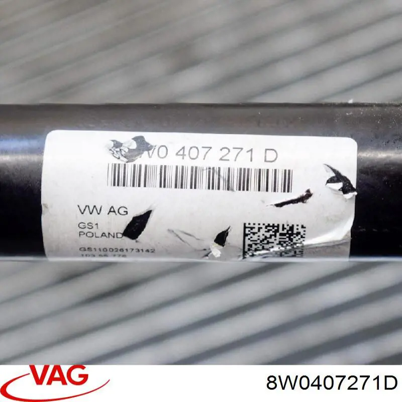Compre 8W0407271D VAG Semieixo (acionador) dianteiro