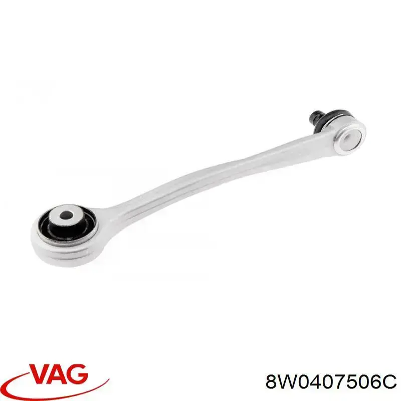 8W0407506C VAG Braço oscilante superior direito de suspensão dianteira