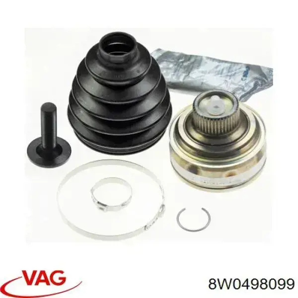 Junta homocinética externa dianteira VAG 8W0498099C preço, a partir de 101,70 USD