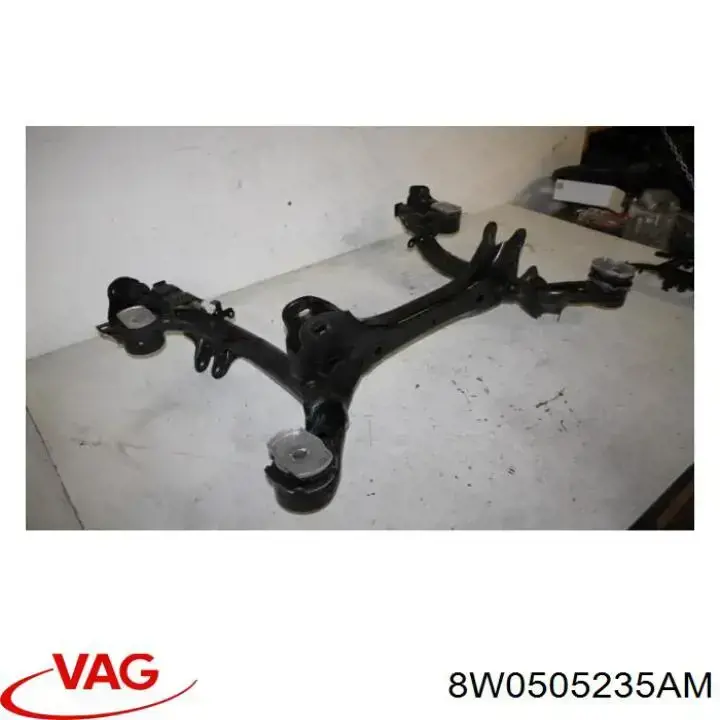 Compre 8W0505235AG VAG Viga de suspensão traseira (plataforma veicular)