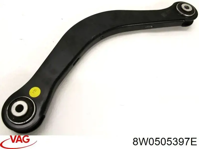 8W0505397E VAG Braço oscilante superior esquerdo de suspensão traseira