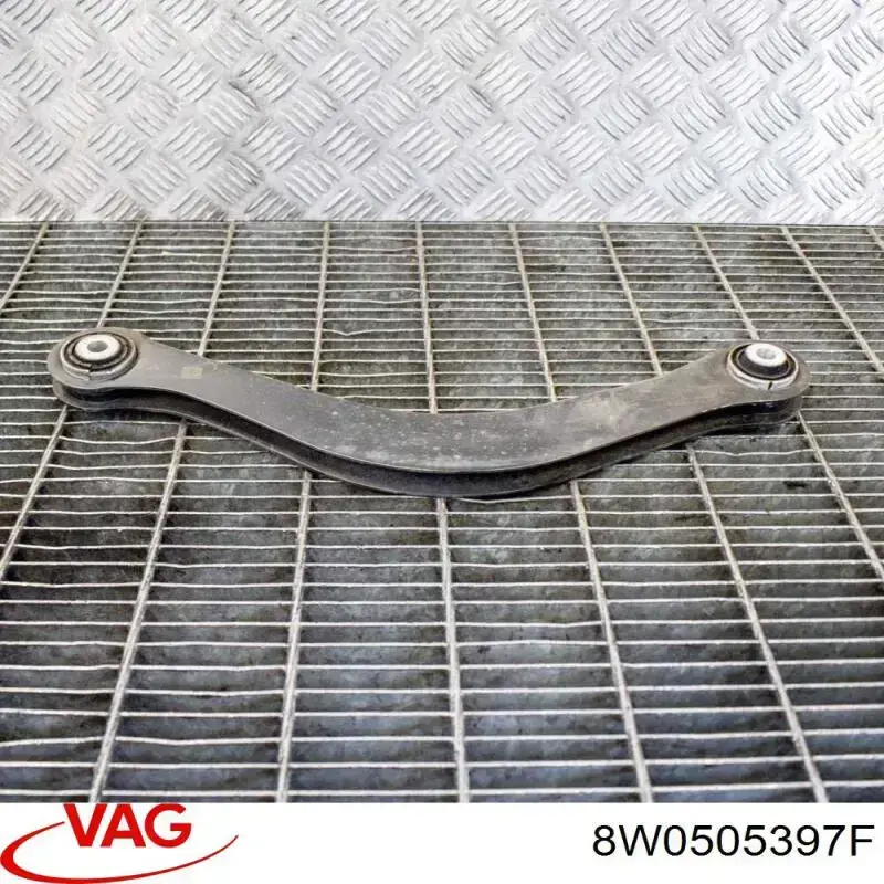 8W0505397F VAG Braço oscilante superior esquerdo de suspensão traseira