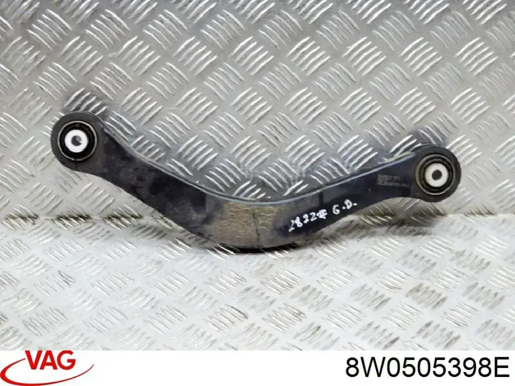8W0505398E VAG Braço oscilante superior direito de suspensão traseira