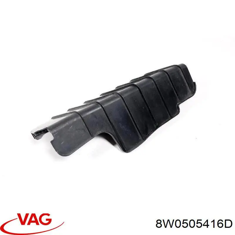 8W0505416D VAG Proteção do braço inferior traseiro
