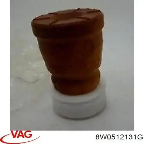 Pára-choque (grade de proteção) de amortecedor traseiro + bota de proteção VAG 8W0512131G preço, a partir de 19,21 USD