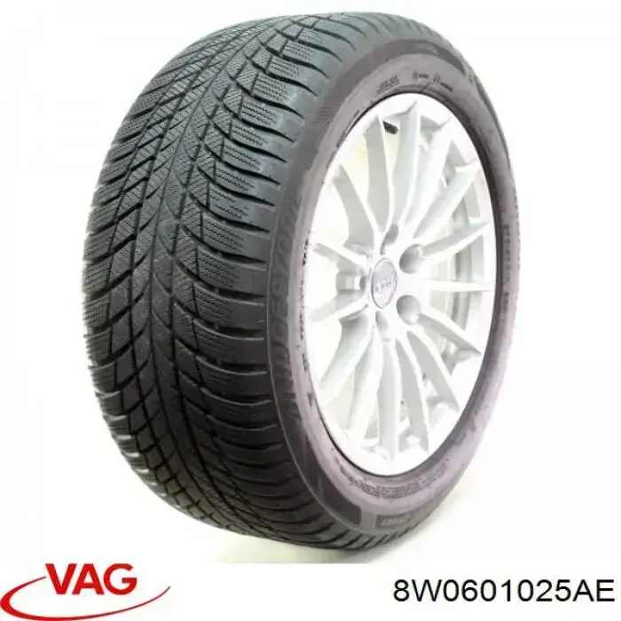 Compre 8W0601025AE VAG Discos de roda de aleação ligeira (de aleação ligeira, de titânio)