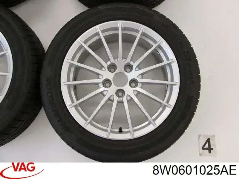 8W0601025AE VAG Discos de roda de aleação ligeira (de aleação ligeira, de titânio)
