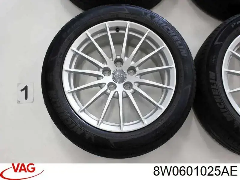 Discos de roda de aleação ligeira (de aleação ligeira, de titânio) VAG 8W0601025AE preço, a partir de 231,95 USD