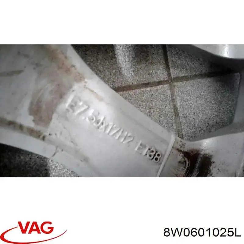 Discos de roda de aleação ligeira (de aleação ligeira, de titânio) VAG 8W0601025L preço, a partir de 186,06 USD