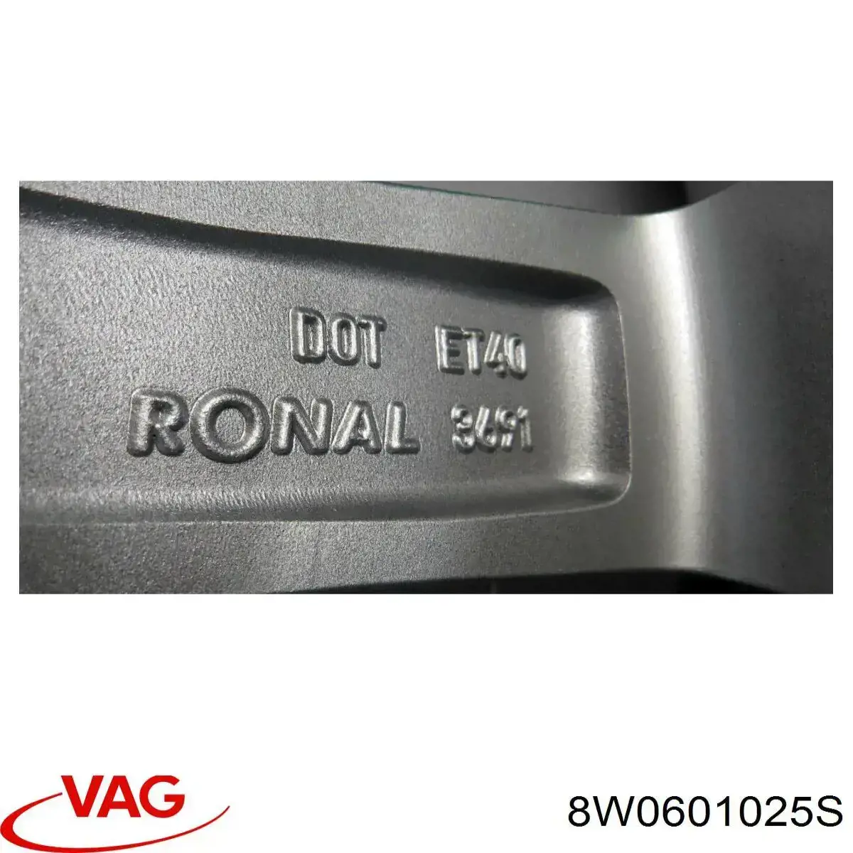 Discos de roda de aleação ligeira (de aleação ligeira, de titânio) VAG 8W0601025S preço, a partir de 440,96 USD
