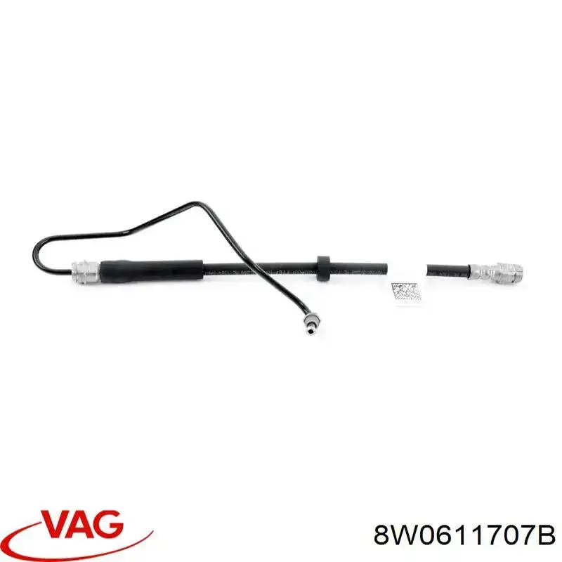 Mangueira do freio dianteira esquerda VAG 8W0611707B preço, a partir de 37,75 USD