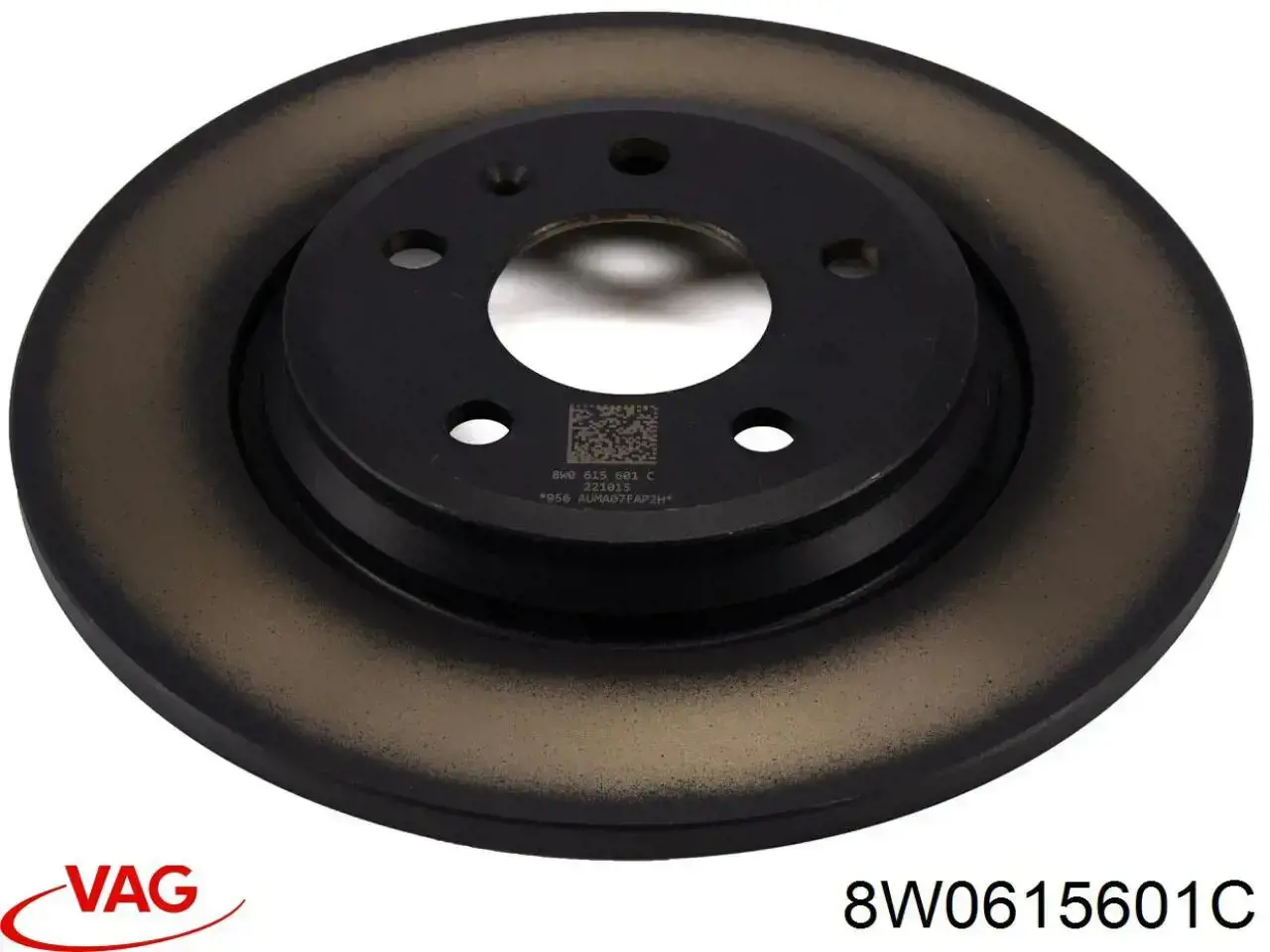 8W0615601C VAG Disco do freio traseiro