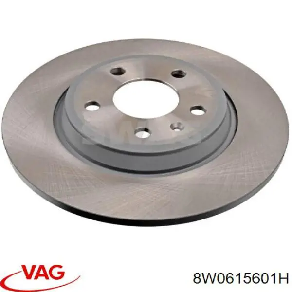Disco do freio traseiro VAG 8W0615601H preço, a partir de 67,66 USD