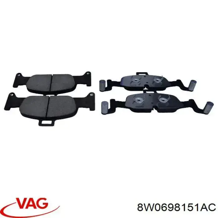 Compre 8W0698151AC VAG Sapatas do freio dianteiras de disco
